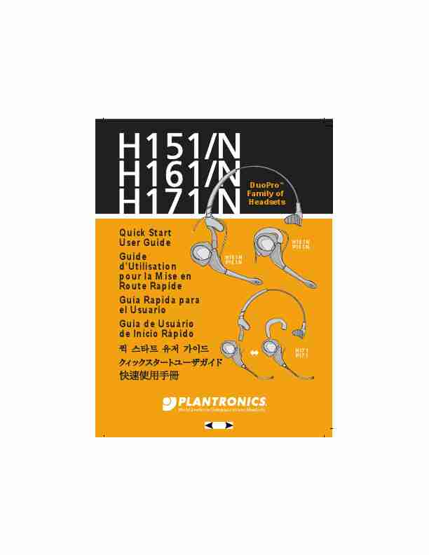 Plantronics Bluetooth Headset H151N-page_pdf